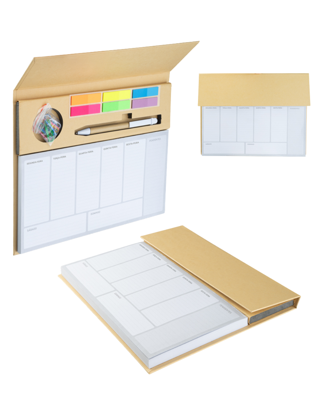 Mini Caderno com Planejamento Semanal